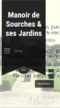 Mobile Screenshot of manoir-de-sourches.info